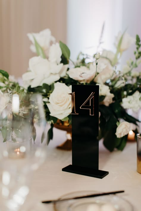 Black White And Gold Table Numbers, White And Gold Table Numbers, Classy Table Numbers Wedding, Black Table Signs Wedding, Copper Table Numbers, Black Acrylic Table Numbers, Table Numbers Wedding Black, Black Table Numbers Wedding, Black Table Numbers