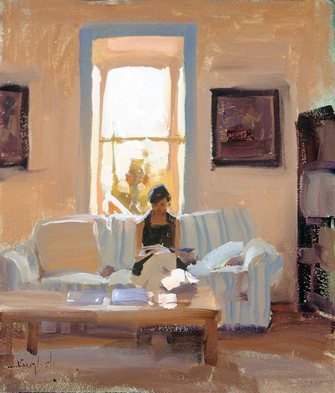 Colley Whisson, Art Interior Paintings, Kim English, Interior Paintings, Digital Museum, Art Friend, Collaborative Art, Artist Portfolio, Impressionist Paintings