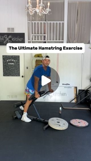 Ben Bruno on Instagram: "This exercise—the Incline Glute-Ham Raise—is one of my all-time favorite hamstring exercises. Be sure to save this post to try later, and pay close attention to the execution because the details here matter if the goal is to bias the hamstrings over the lower back and/or glutes—which is how you most often see people use this apparatus in gyms.

The first part of this movement resembles a stiff-legged deadlift. As someone with a long history of lower back issues, I’ve never felt good doing barbell or dumbbell stiff-legged deadlifts. I’ll sometimes default to a Romanian deadlift (RDL) instead, but that’s more glutes than hamstrings if we wanna get nitpicky. So doing this motion on the 45-degree bench is awesome because you can get a huge stretch on the hamstrings wit Hamstring Exercises, Romanian Deadlift, Stiff Leg Deadlift, Hamstring Workout, Long History, Lower Back, Strength Training, Stuff To Do, All About Time