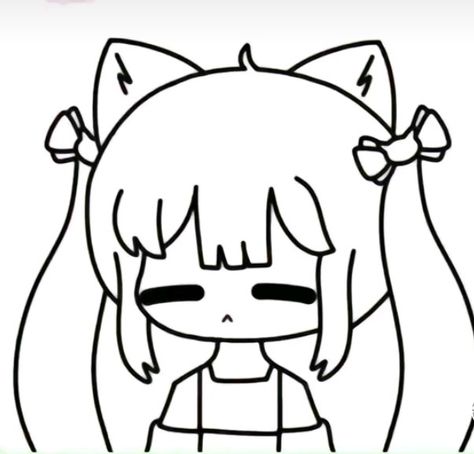 Anime Lineart Simple, Lineart Simple, Anime Lineart, Anime Chibi, Anime, Quick Saves