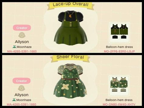 Animal Crossing Fashion Cottagecore, Whimsical Acnh Codes, Animal Crossing Fashion Design, Animal Crossing Fashion Code, Acnh Clothes Design Id Aesthetic, Acnh Clothes Design Id Summer, Animal Crossing Creator Code, Acnh Custom Designs Clothes, Animal Crossing Clothes Codes