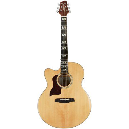 Sawtooth Maple Series Left-Handed Acoustic-Electric Cutaway Jumbo Guitar Acoustic Guitar Drawing, Guitar Drawing, Sitka Spruce, Beautiful Guitars, Acoustic Electric Guitar, Left Handed, Acoustic Guitar, Christmas List, Electric Guitar