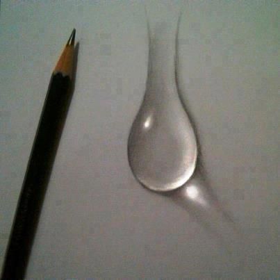 Water drop #sketch  -charcoal or pencil tones white charcoal / white pencil this has so many repins! Over 1000?!! Seriously didn't expect that!: White Pencil, 3d Drawings, Amazing Drawings, Art Instructions, A Pencil, Water Drop, Art Tips, Water Drops, Art Plastique