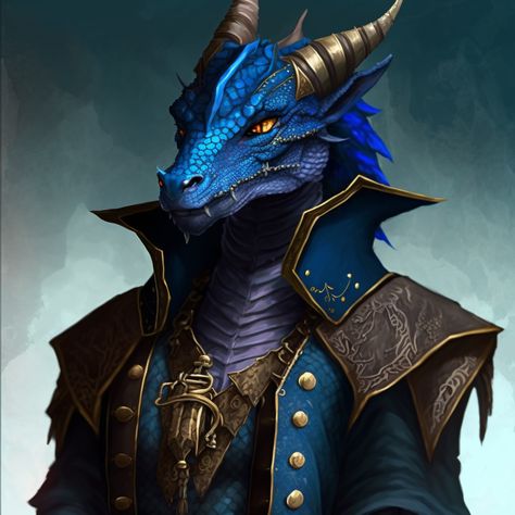 Blue Lizardfolk, Black Dragonborn Dnd Male, Blue Dragonborn, Dnd Sorcerer, Dnd Dragonborn, Dragon Born, Dungeons And Dragons Memes, Dnd Dragons, Anthro Dragon