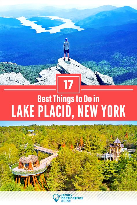 Want to see the most incredible things to do in Lake Placid, NY? We’re FamilyDestinationsGuide, and we’re here to help: From unique activities to the coolest spots to check out, discover the BEST things to do in Lake Placid, New York - so you get memories that last a lifetime! #lakeplacid #lakeplacidthingstodo #lakeplacidactivities #lakeplacidplacestogo Lake Placid New York Fall, Lake Placid New York Summer, Usa Trips, Honeymoon Activities, Adirondacks Ny, Saranac Lake Ny, Lake Placid New York, Lake Placid Ny, Lake Activities