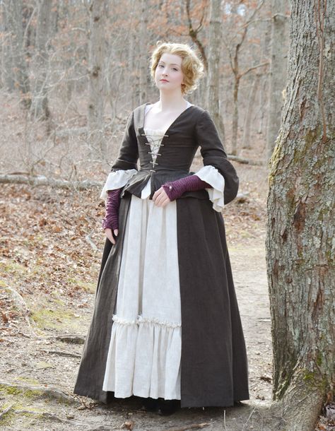 18th Century Peasant, 18th Century Dress, Rococo Fashion, 18th Century Costume, 18th Century Clothing, Century Dress, Period Dress, 18th Century Fashion, Period Outfit