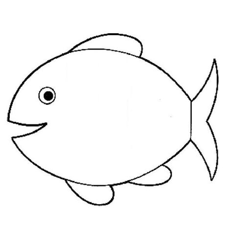 Fish Coloring Pages For Kids - Preschool Crafts Fish Coloring Pages For Kids, Fish Crafts Preschool, Fish For Kids, Fish Printables, Fish Pictures, Fish Coloring, Fish Coloring Page, Preschool Coloring Pages, Fish Crafts