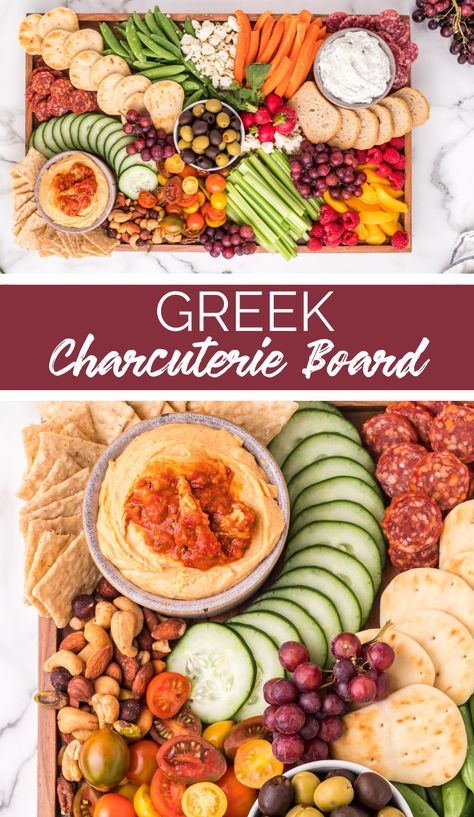 Greek Chacutery Board Ideas, Greek Inspired Charcuterie Board, Mama Mia Charcuterie Board, Greek Charcuterie Board Ideas, Greek Charcuterie Board, Mediterranean Charcuterie Board, Mediterranean Board, Greek Board, Fruit Boards