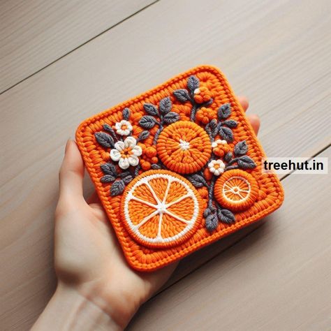 Child Art, Free Coloring Pages, Craft, Clipart, Art Ideas, Gardening at Treehut.in Orange Crochet Pattern Free, Crochet Orange Bag, Orange Crochet Pattern, Fruit Crochet, Craft Clipart, How To Make Orange, Orange Crochet, Crochet Stitches Free, Child Art