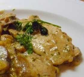 drizzled Scallopini Recipes, Veal Scallopini Recipes, Veal Cutlet Recipes, Chef Ramsey, Chicken Scallopini, Cutlet Recipes, Mustard Cream Sauce, Red Sauce Recipe, Veal Cutlet