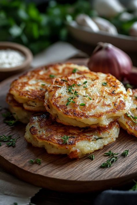 Crêpes de Pommes de Terre - Maman Recettes 200 Calories