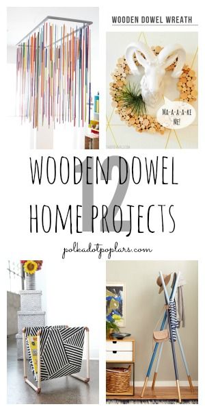 12 Wooden Dowel Home Project Ideas Wooden Dowl Projects, Dowel Rod Crafts, Wooden Dowel Crafts, Dowel Projects, Hanging Lounge Chair, Recycle Craft, Diy Home Accessories, Funky Home Decor, Craft Corner