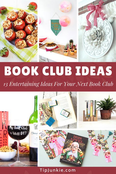 So lovely!  This makes me want to host a book club. Now I have some great book club ideas.   via @tipjunkie Themed Book Club Ideas, March Book Club Ideas, Book Club Themed Snacks, Book Club Lunch Ideas, It Ends With Us Book Club Party, September Book Club Ideas, Book Club Hosting Food, Verity Book Club Ideas, Book Club Event Ideas