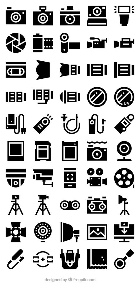 Photography Icon, Logo Camera, Camera Design, Camera Graphic, Camera Logo Design, Photography Logo, Camera Png Icon, Camera Vector, Black And White Camera Icon