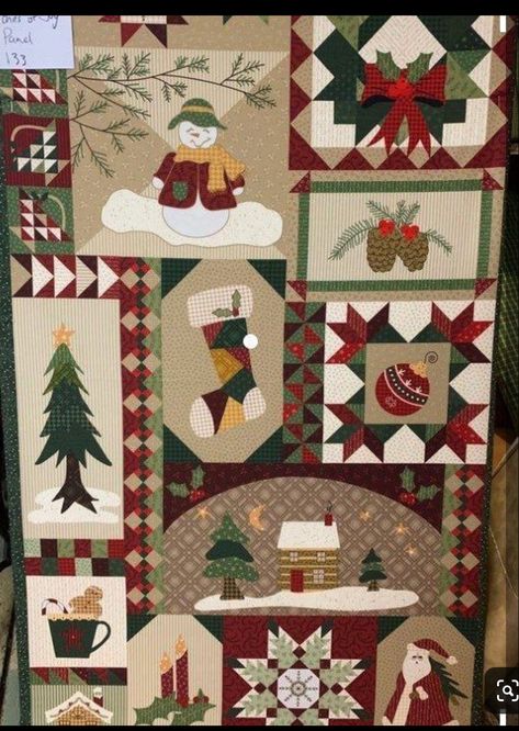 Quilts Christmas, Applique Christmas, Future Inspiration, Christmas Quilting, Christmas Blocks, Hanging Quilts, Marcus Fabric, Christmas Wall Hangings, Holiday Quilts