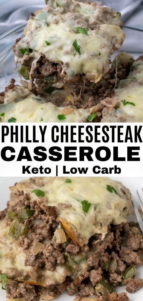 Bariatric Casseroles, Gd Meals, Cheese Steak Casserole, Steak Meals, Philly Cheesesteak Casserole, Best Philly Cheesesteak, Cheesesteak Casserole, Christmas Keto, Lifestyle Medicine