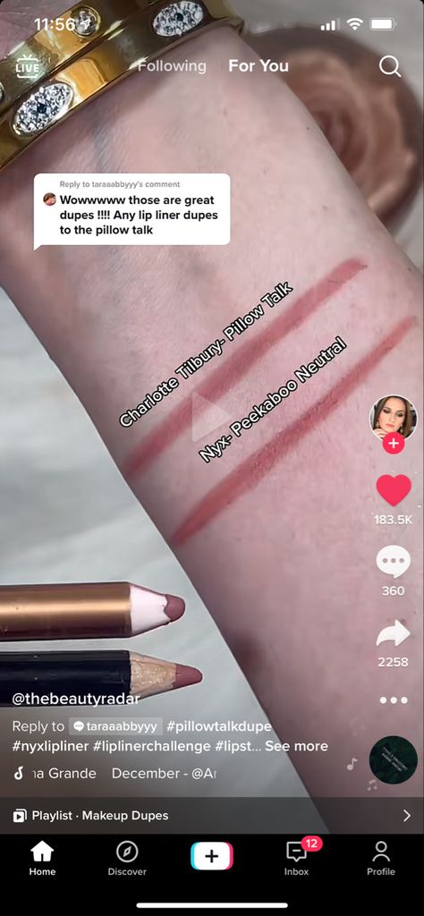 Nyx Peekaboo Neutral Lip Liner, Peekaboo Neutral Lip Liner, Nyx Lip Liner, Neutral Lip, Neutral Lips, Nyx Lip, Pillow Talk, Makeup Tutorials, Lip Liner