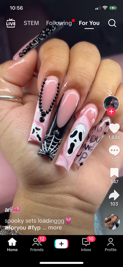 Scream Nails, Scream, Nail Ideas, Nail Designs, Nails, 10 Things