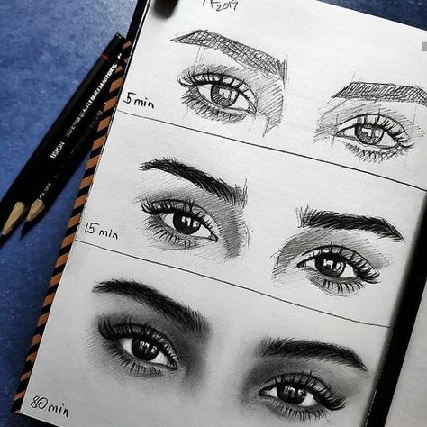 I'll be sharing 12 inspiring ideas for drawing human eyes and even a few animated style eyes. Learn how to draw eyes with these tutorials. #howtodraw Illusion Kunst, Realistic Eye Drawing, Eye Drawing Tutorials, Drawing Eyes, Eye Sketch, 얼굴 그리기, Realistic Eye, Sketchbook Pages, Pencil Art Drawings