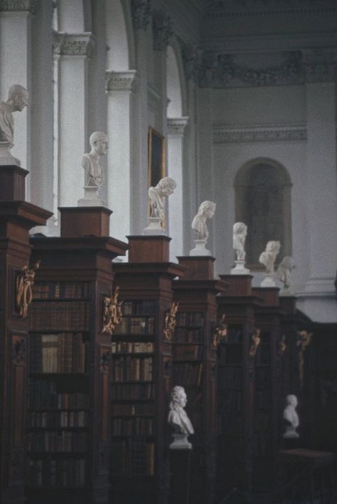 Most Beautiful Libraries, Boarding School Aesthetic, Beautiful Libraries, Traveling Around The World, Night School, Beautiful Library, Library Aesthetic, College Aesthetic, Trinity College