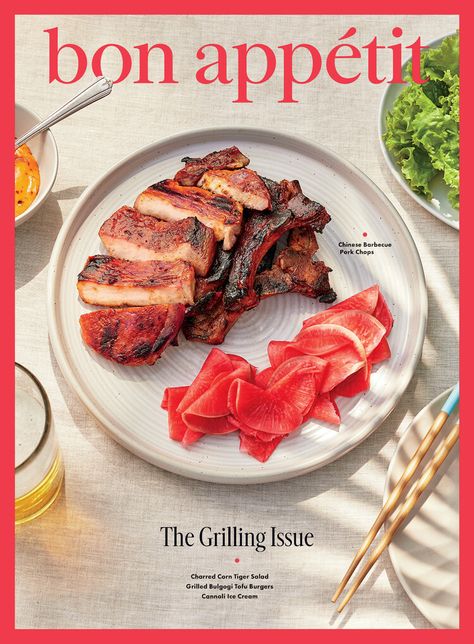 Bon Appétit August 2023 Electronic Journal, Restaurant Trends, Animation Tips, Grilling Guide, Bon Appetit Magazine, Food And Restaurant, Issue Magazine, Bulgogi, Cannoli