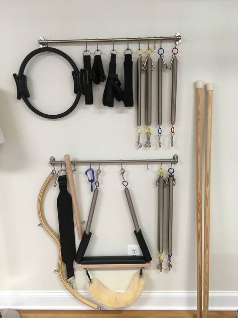 Spring Storage, Ikea kitchen, Credits to The Pilates Studio at Washington Crossing Fitness Gym Interior, Pilates Home Studio, Pilates Space, Pilates Studio Design, Home Pilates Studio, Pilates For Men, Pilates Room, Pilates Studios, Pilates Home