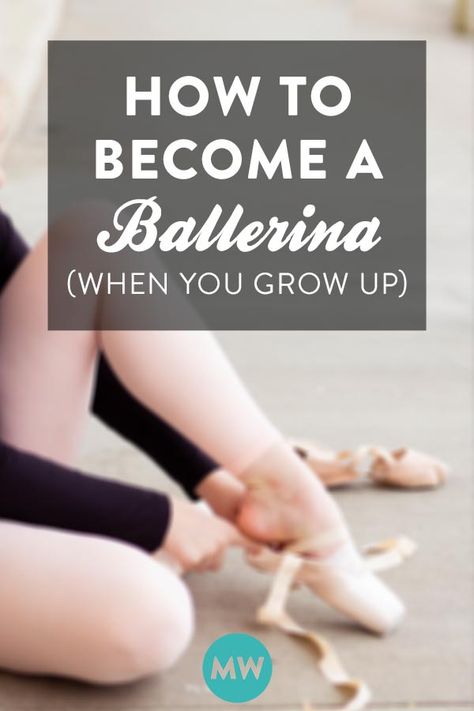 How to train your little one (or yourself) to become a real, live, grown-up professional ballerina. How To Start Ballet At Home, Train Like A Ballerina, How To Become A Ballerina At Home, How To Become A Ballerina, Ballet Moves And Names, Ballerina Body, Ballerina Workout, Professional Ballerina, Ballet Moves