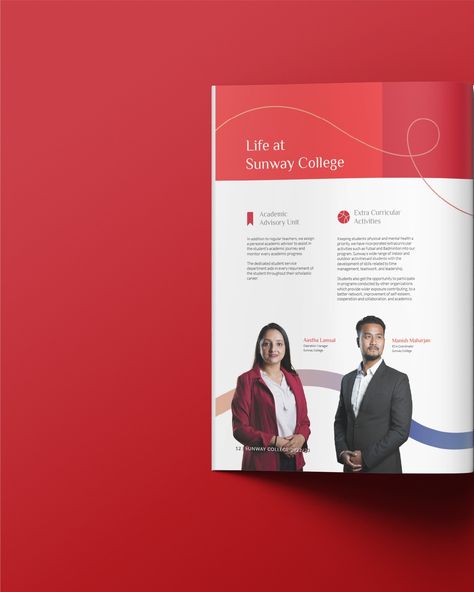 Brochure Design for Sunway College Kathmandu. Proudly Designed in Nepal! Client: Sunway College Kathmandu Location: Nepal Type: Logo and Brochure / Prospectus Design - Ready to elevate your Brand? Connect with us at : FB / insta - @harshadesigns Be.net/harshadesigns WhatsApp - +977 9843466230 mail us at - mail@harshadesigns.com www.harshadesigns.com #logo #corporate #college #university #brochure #digital #medical #school #learning #brochure #technology #business #logodesign #collat... Prospectus Design, University Brochures, Medical Brochure, Type Logo, School Learning, Student Services, Extra Curricular, College University, Medical School