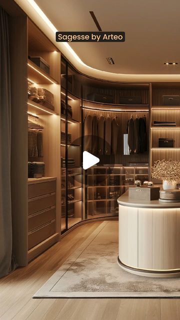 Luxury Wardrobe Design, Walk In Closet Luxury, Organizing Clothes, Closet Ideas, True Art, Only Fashion, Walk In Closet, Fine Fabric, Clothes Organization