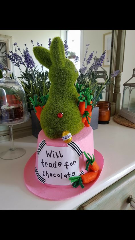 Carrots! #easter #hat #parade Top Hat Easter Bonnet, Easter Hat Parade Ideas, Easter Bonnets For Boys, Easter Hat Parade, Carrots Easter, Easter Bonnets, Parade Ideas, Easter Tops, Easter Hat