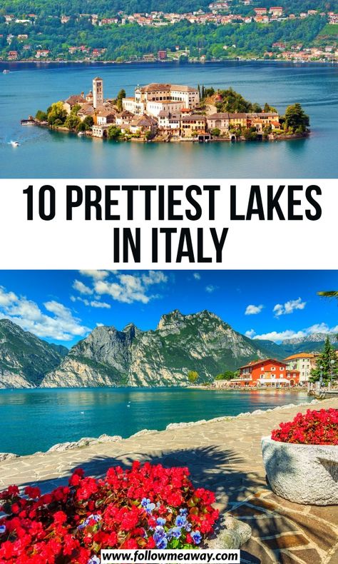 Where To Go In Italy, Villages In Italy, Italy Tips, Things To Do In Italy, Italian Lakes, Italian Vacation, Mountain Lakes, Italy Itinerary, Explore Italy