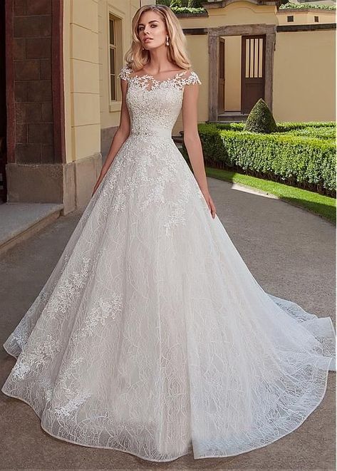 Ruched Wedding Dress, Wedding Dresses With Lace, Dresses With Lace, Gaun Fashion, White Wedding Dress, Cute Wedding Dress, Dream Wedding Ideas Dresses, A Wedding Dress, Bateau Neckline