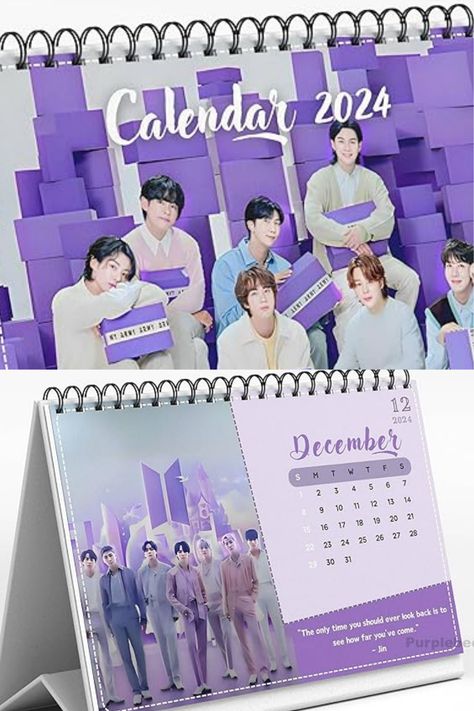 Exclusive BTS Photos: 12 monthly pages showcasing special BTS moments, plus a captivating cover photo #BTS lover #BTS fans Bts Moments, Table Calendar, 12 December, Desk Calendar, Bts Fans, Desk Calendars, Cover Photo, Bts Photo, Cover Photos