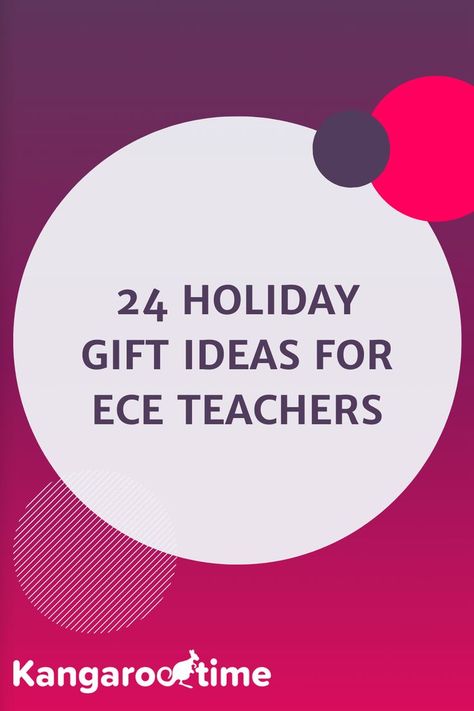 Celebrate your teachers with a meaningful gift this holiday season! Need ideas? Check out Kangarootime's gift guide for 24 Holiday Gift Ideas for ECE Teachers. Week Of The Young Child, Positive Learning, Holiday Gift Ideas, Learning Environments, Childcare, Meaningful Gifts, The North Face Logo, Gift Guide