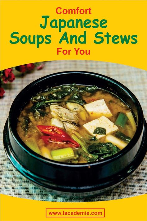 15+ Japanese Soups and Stews to Warm Your Soul Japanese Stew Recipes, Japanese Beef Stew, Soups And Stews Recipes, Japanese Soups, Red Bean Soup, Stews Recipes, Japanese Food Traditional, Japanese Beef, Japanese Soup