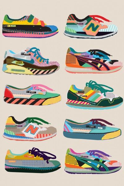 Sneakers Illustration, Sneakers Drawing, Shoes Illustration, Sneaker Art, Crafts Workshop, Middle School Art, Shoe Art, Art Plastique, Digimon