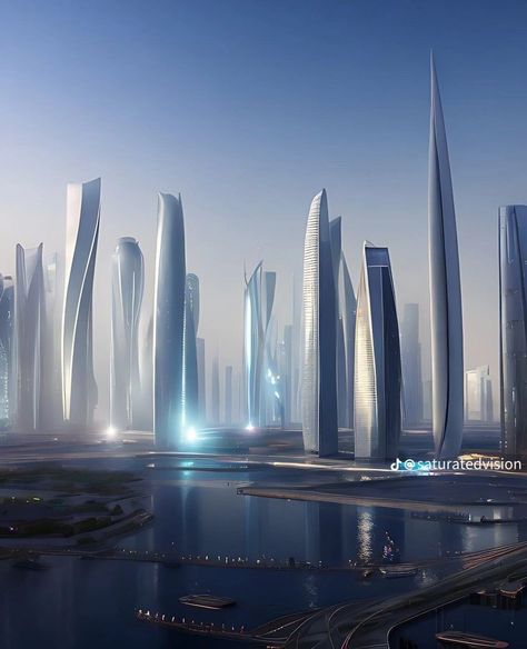 Sci Fi Utopian City, White Futuristic City, Antarctica Civilization, Futuristic Skyscraper, Futuristic Architecture Future City, Futuristic City Utopia, Utopia City, Scifi City, Building Front Designs