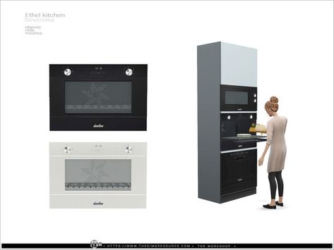 Oven Sims 4 Cc, Sims 4 Cc Counters Kitchen, Sims 4 Smart Refrigerator Cc, Sims 4 Cc Kitchen Stove, Sims 4 Refrigerator Cc, Ts4 Kitchen Appliances, The Sims 4 Cc Kitchen Counter, Sims Kitchen Appliances, Sims 4 Cc Kitchen Counters