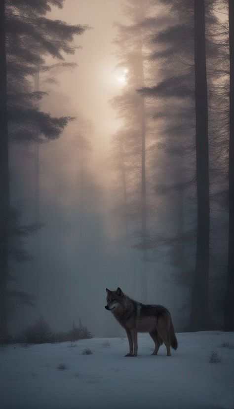 Photo Anime, Angry Wolf, Werewolf Aesthetic, Wolf Husky, Wolf Background, Dark Forest Aesthetic, Wild Animals Photography, Wolf Images, Wolf Photography