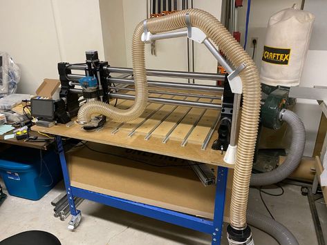 Dust Collection - Accessories - Onefinity CNC Forum Onefinity Cnc, Dust Deputy, Dust Collection System, Air Filtration System, Shop Vac, Dust Collector, Dust Collection, What I Need, Tools