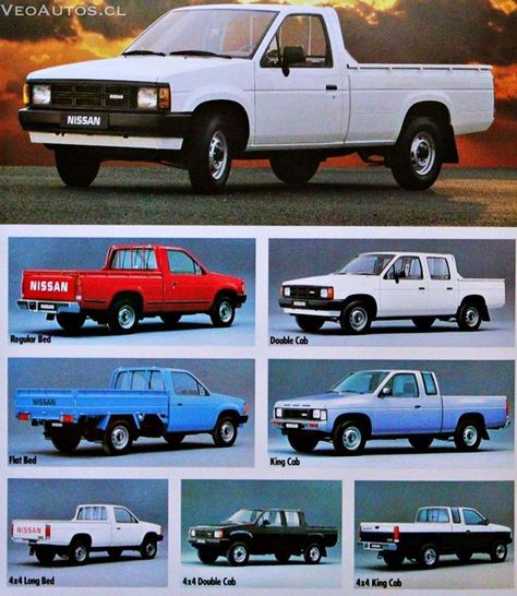 Nissan Hardbody D21, Nissan Vans, Subaru Brat, Best Suv Cars, Datsun Pickup, Nissan Hardbody, Nissan 4x4, Pick Up 4x4, Nissan Pickup