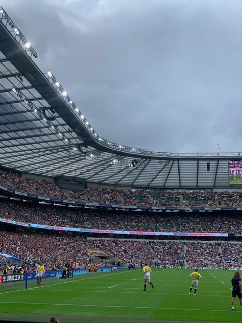 Rugby League Aesthetic, Rugby Stadium Aesthetic, London Stadium, Twickenham Stadium, Wales Rugby Union, England Rugby, Rugby, London