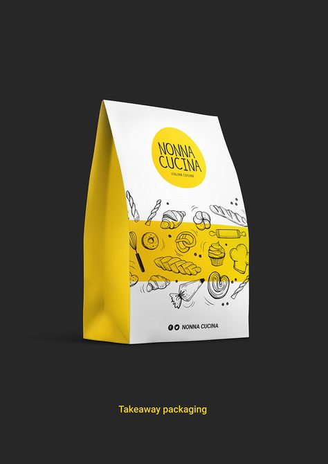 Takeaway Packaging, Food Box Packaging, Packaging Design Trends, Fruit Packaging, Graphisches Design, Packaging Ideas Business, Food Branding, Food Graphic Design, Bakery Design