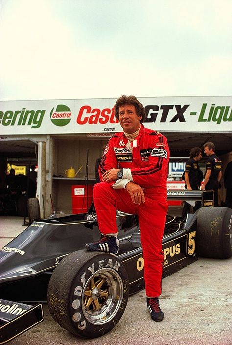 Mario Andretti  Lotus - Ford 1978 Car Shots, F1 Legends, Brands Hatch, Lotus Cars, Jim Clark, Car Life, Lotus F1, Classic Race Cars, Mario Andretti