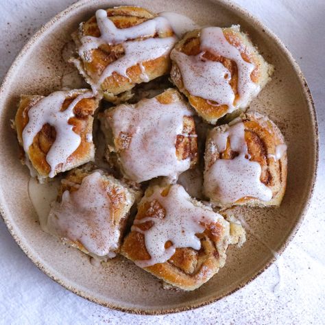 Mini Cinnamon Rolls - Spelt Flour- Dairy Free - Soft and Tender — Everyday Allergen-Free Alkaline Cinnamon Rolls, Spelt Flour Cinnamon Rolls, Spelt Cinnamon Rolls, Dairy Free Cinnamon Rolls, Spelt Flour Recipes, Spelt Recipes, Mini Cinnamon Rolls, Alkaline Recipes, Spiralizer Recipes