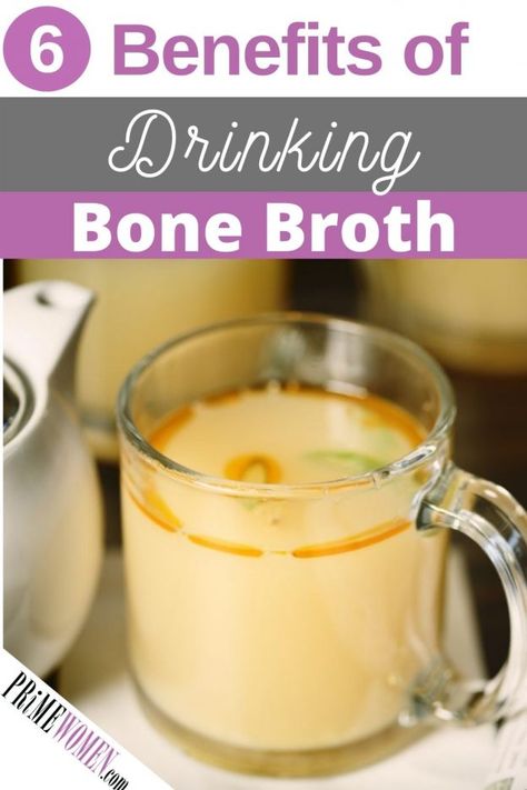 Bone Broth Health Benefits, Drinking Bone Broth, Prime Women, Bone Broth Benefits, Osteoporosis Prevention, Bone Broth Diet, Bone Broth Powder, Bone Healing, Healing Tea