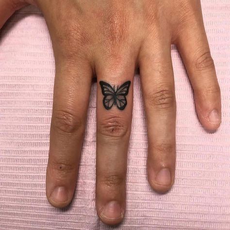 Cover Up Finger Tattoos, Tattoo Future, Daisy Tattoos, Coffee Orders, Wrist Tattoo Cover Up, Tiny Finger Tattoos, Butterfly Hand Tattoo, Cute Finger Tattoos, Small Finger Tattoos