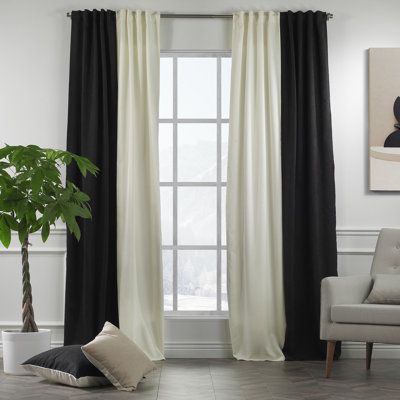 2 Color Combinations, Brown Curtains, Beige Curtains, Curtains Living, Black Curtains, Home Curtains, Velvet Curtains, White Curtains, Curtain Designs