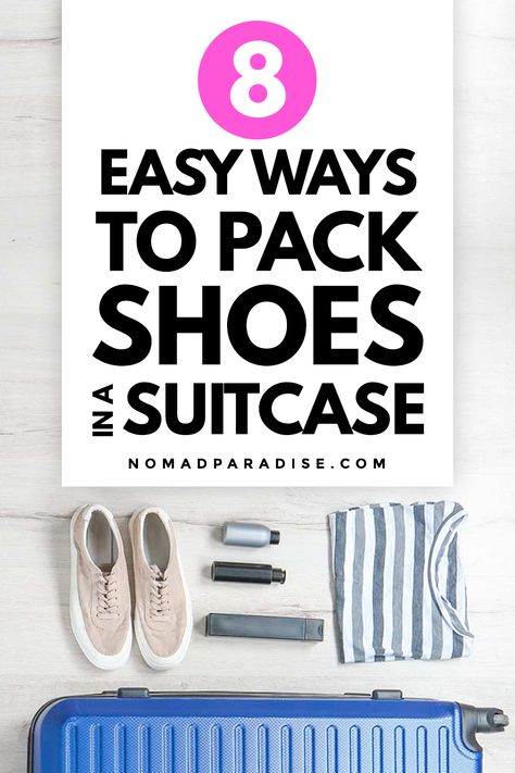 Packing Shoes In Suitcase, Shoes To Pack For Travel, How To Pack Shoes For Travel, How To Pack Shoes, How To Pack Shoes In A Suitcase, Packing Shoes For Travel, Packing Shoes, Pack A Suitcase, Shoe Bags For Travel