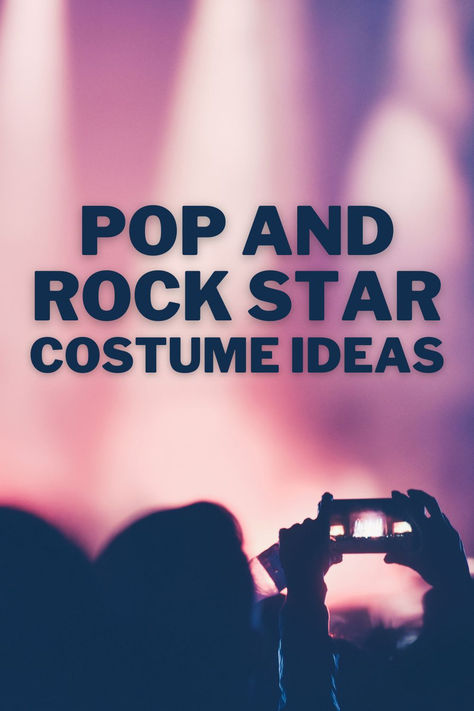 Find a Halloween costume for your favorite pop diva, rock star, rap icon, country legend, and more! Musical Artist Costumes, Famous Musician Costume Ideas, Music Icon Costume Ideas, Pop Icons Costume, Rock Star Costume Ideas, Iconic Singers Costumes, Rock Star Halloween Costumes, Music Halloween Costumes, Band Costumes